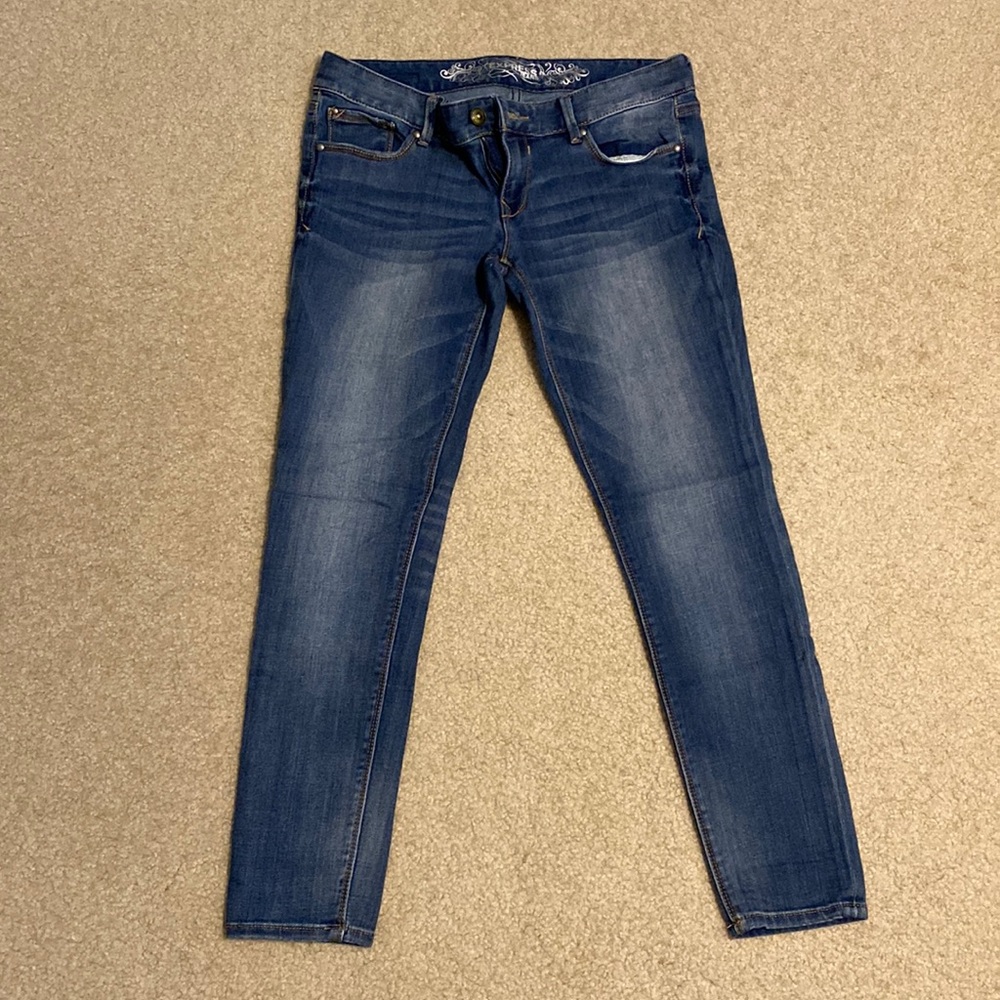 Express, Womens size 6S blue jeans